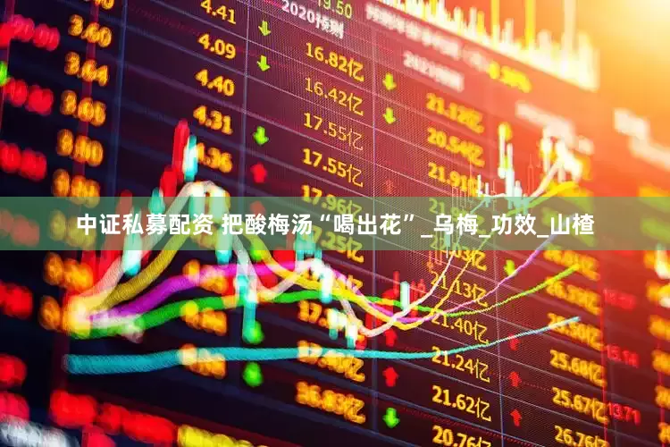 中证私募配资 把酸梅汤“喝出花”_乌梅_功效_山楂